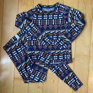 Patagonia Kids' Capilene Midweight Set Bottoms and Top